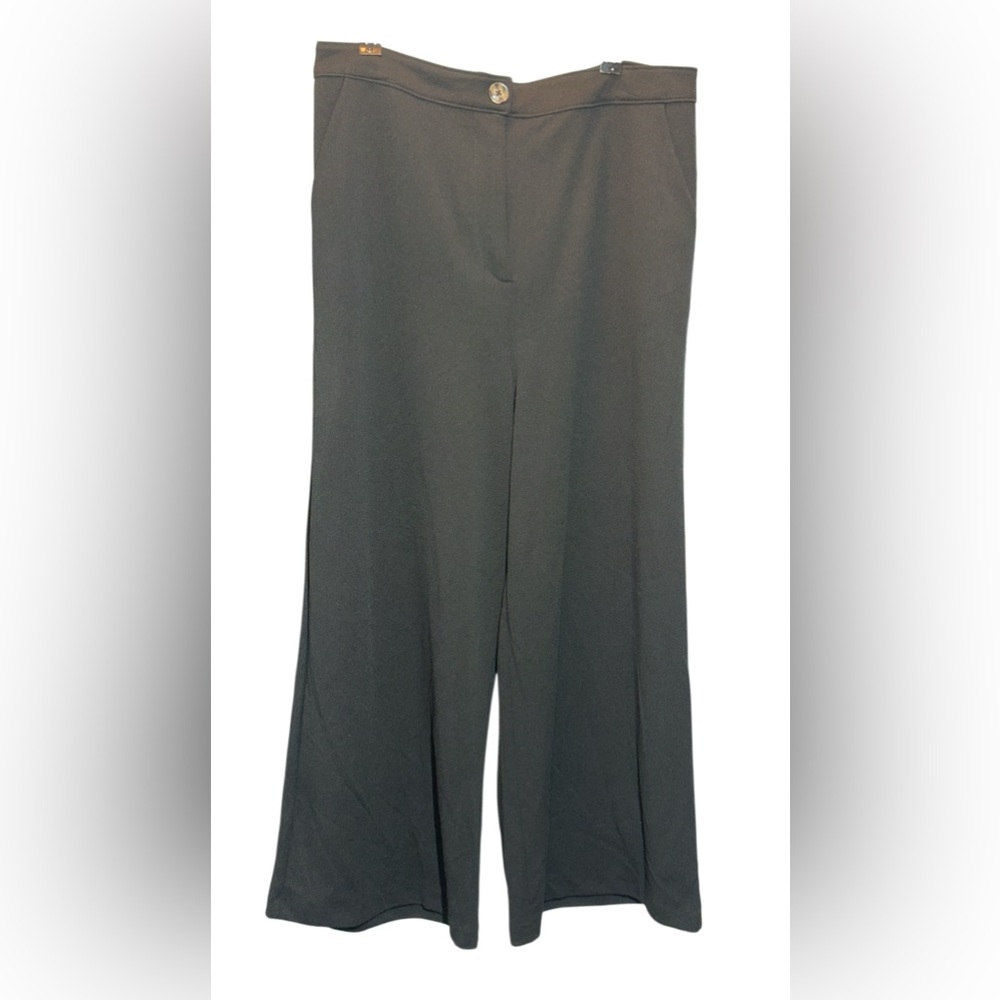 Good Luck Gem Charcoal Wide Leg Pants